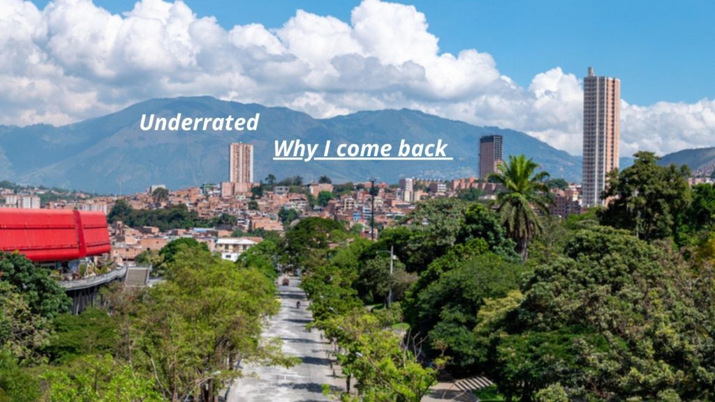 Medellin is so green with lots of natural parks