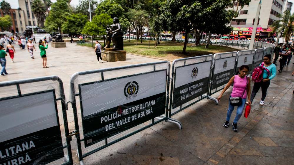 Parque Lleras will be closed off and secured like in Plaza Botero